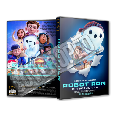 Robot Ron Bir Sorun Var - Ron's Gone Wrong - 2021 Türkçe Dvd Cover Tasarımı